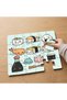 24 Piece Wooden Kids Puzzle with Kawaii Sushi Collage Design Mpk0697