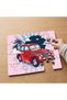 24 Piece Wooden Children's Puzzle with Retro Red Car Design Mpk0972