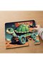 24 Piece Wooden Children's Puzzle with Car-Shaped Turtle Design Mpk0975