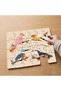 24 Piece Wooden Children's Puzzle with Colorful Birds Design Mpk0304