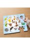 24 Piece Wooden Children's Puzzle with Cute Animals Design Mpk0275