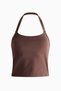 Halterneck sports vest top with SoftMove™ - 6