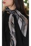 Leopard Patterned 90*90 Cotton Scarf - 3