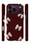 iPhone 18 Pro Vorian Magsafe Double Layer Ivory Bow Scatter Case - 3