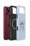 iPhone 18 Pro Vorian Magsafe Double Layer Blue Toile Bow Case - 2