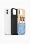 iPhone 12 Vorian Double Layer Pocket Case with Hamster - 2