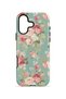 iPhone 16 Vorian Double Layer Mint Pink Rose Case - 4