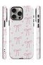 iPhone 15 Pro Max Vorian Magsafe Double Layer Soft Pink Ribbon Toss Case - 3