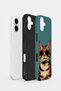 iPhone 17 Vorian Cool Cat Case with Double Layer Glasses - 2