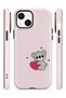 iPhone 14 Vorian Magsafe Double Layer Heart Koala Case - 3