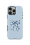 iPhone 16 Pro Max Vorian Double Layer Blue Toile Bow Case