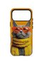 iPhone 17 Pro Max Vorian Magsafe Double Layer Yellow Scarf Cat Case - 4