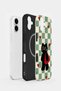 iPhone 17 Vorian Magsafe Double Layer Checkered Cat Case - 2