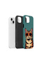 iPhone 13 Vorian Cool Cat Case with Double Layer Glasses - 2
