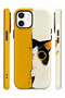 iPhone 12 Vorian Magsafe Double Layer Hidden Cat Case - 3