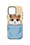 iPhone 16 Pro Vorian Double Layer Pocket Case with Hamster - 4