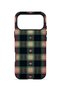 iPhone 17 Pro Max Vorian Magsafe Double Layer Heart Vintage Plaid Case - 4