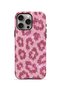 iPhone 15 Pro Vorian Magsafe Double Layer Pink Leopard Case