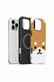 iPhone 16 Pro Max Vorian Magsafe Dual Layer Caramel Dog Case - 2