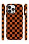 iPhone 13 Pro Vorian Magsafe Double Layer Orange Checkerboard Case - 3