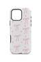 iPhone 16 Pro Max Vorian Magsafe Double Layer Soft Pink Ribbon Toss Case - 4