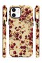 iPhone 12 Vorian Double Layer Claret Red Wildflower Case - 3