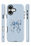iPhone 16 Plus Vorian Magsafe Double Layer Blue Toile Bow Case - 3