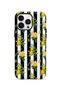iPhone 13 Pro Max Vorian Magsafe Double Layer Yellow Rose Stripe Case