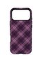 iPhone 18 Pro Vorian Double Layer Lilac Smoke Plaid Case - 4