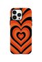 iPhone 14 Pro Vorian Double Layer Retro Heart Wave Case