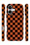 iPhone 17 Vorian Magsafe Dual Layer Orange Checkerboard Case - 3