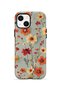 iPhone 14 Plus Vorian Double Layer Coral Flower Garden Case