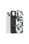 iPhone 15 Vorian Magsafe Double Layer Blue Porcelain Rose Case - 2