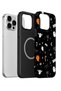 iPhone 12 Pro Max Vorian Magsafe Dual Layer Boo Ghost Doodle Case - 2