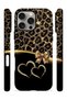 iPhone 16 Pro Max Vorian Double Layer Gold Heart Leopard Case - 3