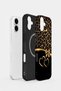 iPhone 16 Plus Vorian Magsafe Double Layer Gold Heart Leopard Case - 2