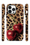 iPhone 13 Pro Max Vorian Double Layer Leopard Cherry Case - 3