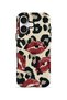 iPhone 16 Vorian Double Layer Leopard Lipstick Marks Case