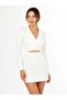 Modern Ivory Blazer Mini