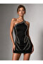 Eclipse One-Shoulder Embellished Mini Dress - 2