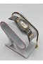 Women's Wristwatch and Bracelet Combination Set – Stylish Steel Band Watch and Colorful Stone Bracelet as a Gift - 3