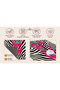 Auraplus Zebra Pattern Icon Written Woven Base Decorative Carpet Auraplus92 - 6