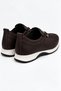 Women's Daily Thick Soled Smart Lace-Up Aspen Brown Sports Walking Shoes - 3