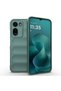 غطاء متوافق مع هاتف Xiaomi Redmi A7 Pro، موديل Oslo Prime، باللون الأخضر.