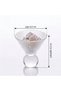 3-Piece Glass Coffee Serving Set – Striped Patterned Globe-Shaped Turkish Delight Bowl, Sugar Bowl, and Chocolate Bowl Set - 4