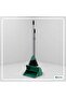 Set Foldable Long Handle Dustpan and Broom with Handle Dust Pan for Home Green - 5