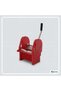 Mop Bucket with Deluxe Wringer 25L Red - 3