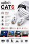 كابل إيثرنت CAT6 بطول 20 مترًا RJ45 LAN كابل إنترنت ومودم وراوتر للكمبيوتر - 3