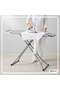 Steel Ironing Board Model 217 Iron Table for Home 33x110cm Blue - 4