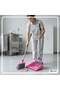 Dustpan with Upright Broom Dust Pan for Home Multicolor - 3